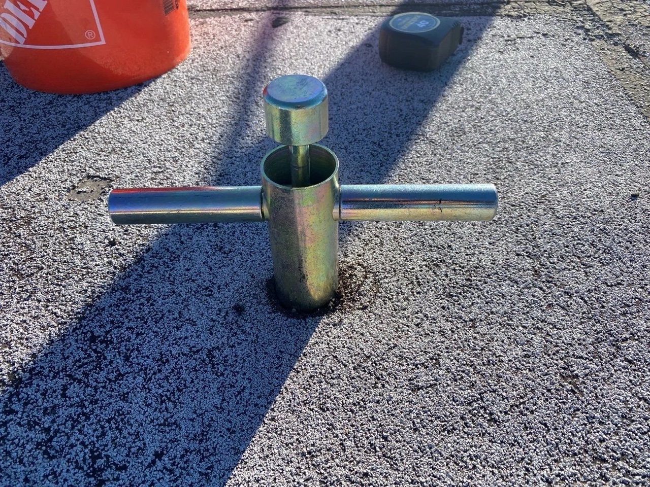 Commercial roof installation with heat-welded membrane seams in Amarillo, TX